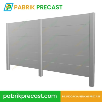 Harga Pagar Panel Beton Terpasang 2025